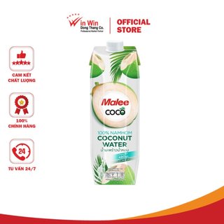  Nước Dừa Tươi Namhom Malee Coco 1 L - Nhập Khẩu Thái Lan | Malee Coco 100% Namhom Coconut Water 1L 