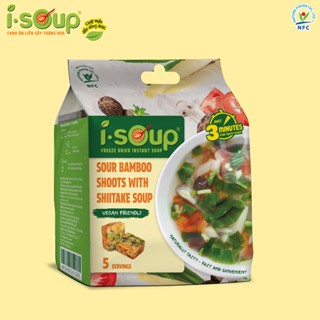 Canh I.Soup Canh Măng Chua Nấm Hương túi 5 viên_ túi 50gr