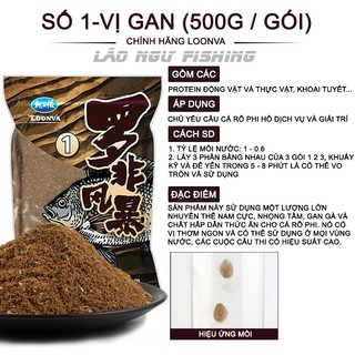 Mồi Câu Rô Phi LOONVA Bộ Số 1 - 2 - 3