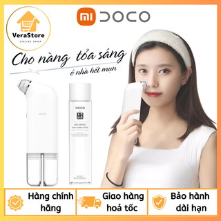  Máy Hút Mụn Xiao DOCO Đa Năng Thế Hệ Mới - Hút Mụn Đầu Đen Mụn Cám Rửa Mặt SunQueen 