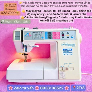 Máy may gia đình đa năng juki 7000-7700 nhật bản