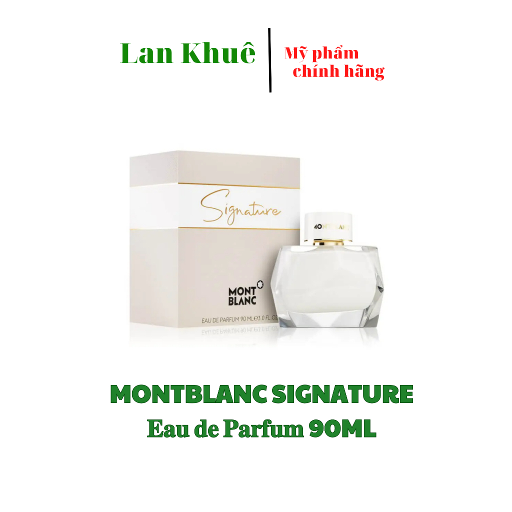 Montblanc Signature 𝐄𝐚𝐮 𝐝𝐞 𝐏𝐚𝐫𝐟𝐮𝐦  90ml