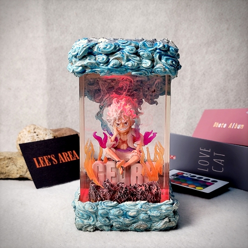 Luffy G5 V1 lamp, đèn để bàn luffy g5 ver 1, đèn trang trí để bàn, quà tặng cao cấp, luffy one piece