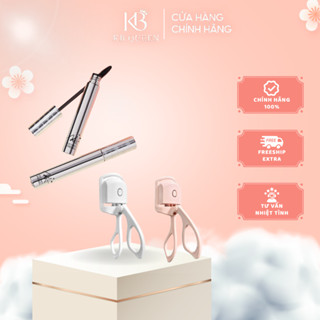 Combo Chuốt Mascara Gecomo Nội Địa & Kẹp Bấm Mi Nhiệt Bằng Điện Thông Minh