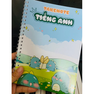 Sổ tay Takenote Tiếng Anh khổ giấy A5