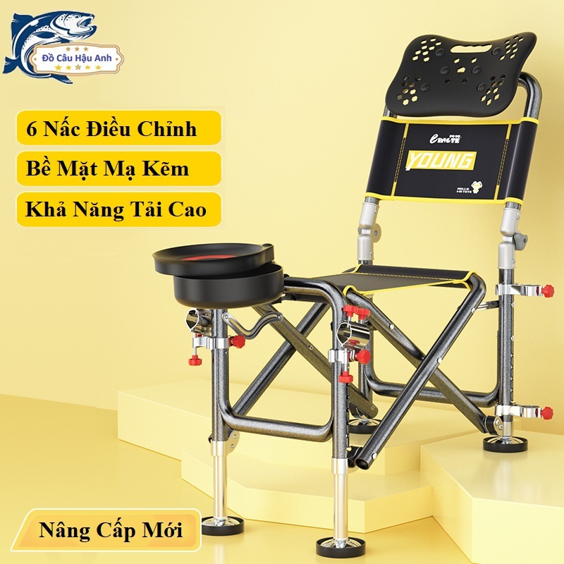 Ghế Câu Đài Địa Hình Ghế Xếp Ghế Gấp Câu Cá Cao Cấp KK19
