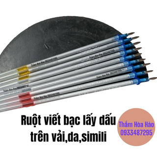Ruột viết bạc lấy dấu trên vải, da, simili công nghiệp… Dùng trong may mặc - ruột bút bạc giá tốt