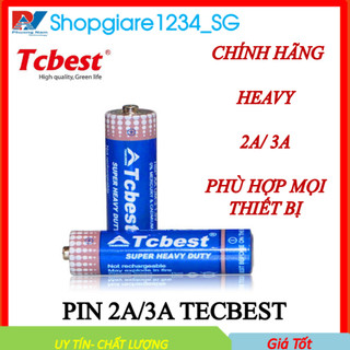 Pin 2A /3A TECBEST 1.5V Chính Hãng Mới 100%- Gắn Hầu Hết Các Thiết Bị Điện Tử