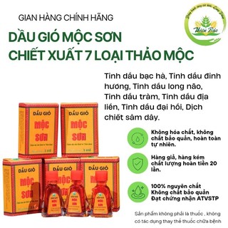 Dầu gió thảo dược Mộc Sơn