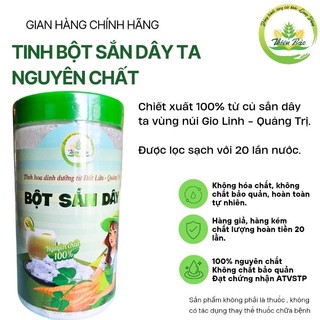 Tinh Bột Sắn Dây Ta Nguyên Chất - Thiện Bảo - Hủ 500gram
