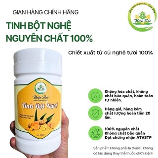 Tinh Bột Nghệ Nguyên Chất - Thiện Bảo - Hủ 500gram