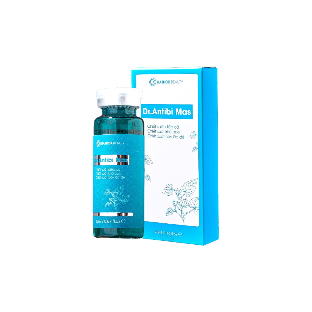 [ HÀNG CHÍNH HÃNG ] SERUM HỖ TRỢ MỤN ẨN, MỤN ĐẦU ĐEN - DR.ANTIBI MAS - Dung tích 20ml
