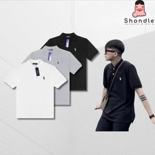 Áo Polo Nam Nữ Thêu Ngựa Basic Ralp Cotton Cá Sấu Form Rộng có xẻ