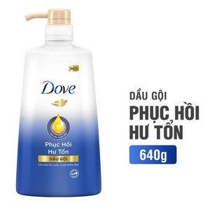 Dầu gội phục hồi tóc hư tổn Dove Nutritive Solutions 640gr