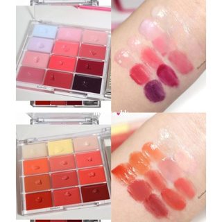 (HSD 15/1/2026) Bảng son WAKEMAKE Soft Coloring Lip Palette 12g