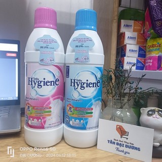 Tẩy quần áo trắng Hygiene Thái Lan chính hãng chai 600ml