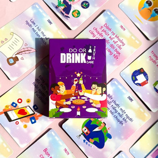  Bộ Bài Do or drink phiên bản Truth Or Dare Drinking game Thách Hay Thật boardgame Rượu Bia Tụ Tập 