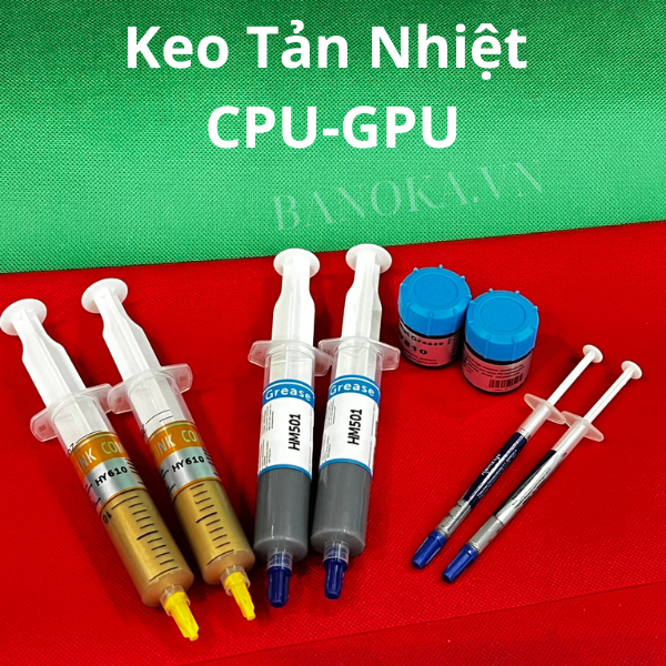 [Combo 10 xilanh] Keo tản nhiệt cho CPU-GPU Model HY610/HY501/HY510...Cam kết HÀNG TỐT -GIÁ THỢ