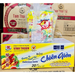 Combo 10 gói bột chiên giòn Vĩnh Thuận gói 150g