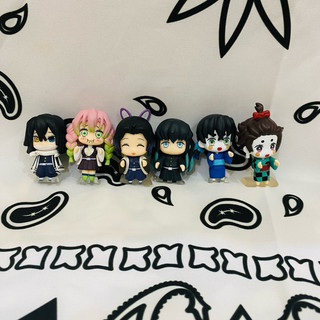 Mô hình chibi xếp hàng Kimetsu no yabai