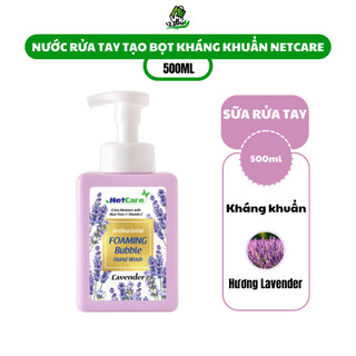 Nước rửa tay tạo bọt kháng khuẩn netcare hương lavender , sữa rửa tay nhập khẩu chính hãng 500ml