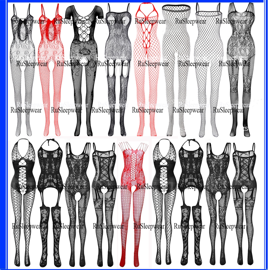 Bodysuit ren xuyên thấu sexy gợi cảm - đồ lót liền thân nữ đen trắng quyến rũ B87A | BigBuy360 - bigbuy360.vn