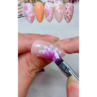 cọ bản jenny (cọ bản xéo -bản bằng) vẽ móng t