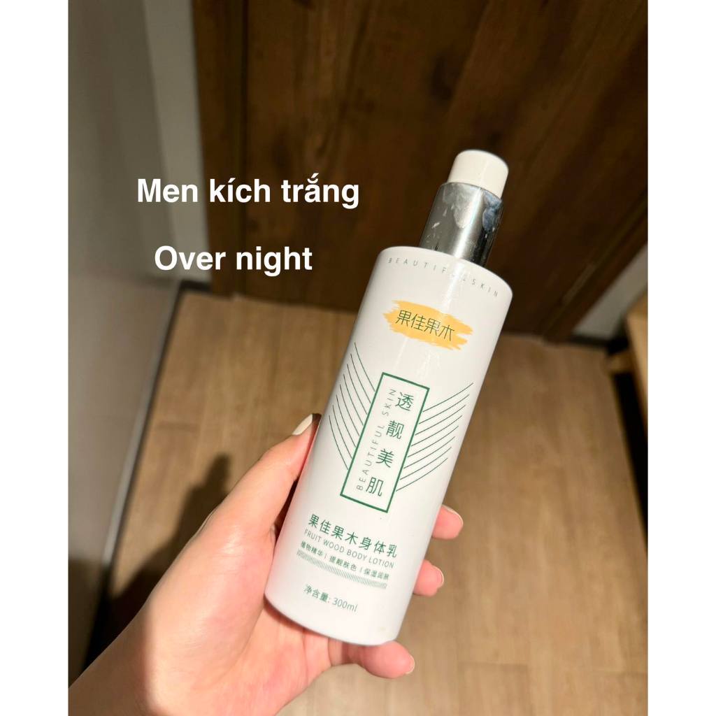 Men kích trắng Over night trắng ngay sau 1 đêm ủ