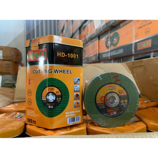 100 viên đá cắt sắt, cắt inox HD 2 mặt 100mm chính hãng
