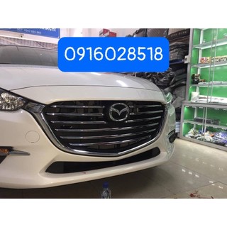 Mazda 3 2018 2019 ốp trang trí mặt calang sáng bóng