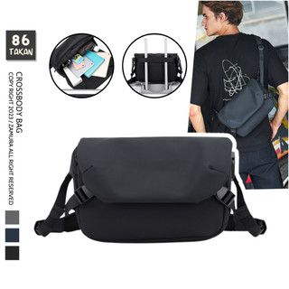Túi đeo chéo nam kiểu dáng hiện đại vải nylon dày dặn chống nước nhiều ngăn lớn đi học đi chơi đi du lịch TK077