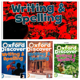 Oxford Discover Writing And Spelling level 1-2-3-4 Bản 2nd