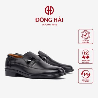 Giày tây Đông Hải da bò cao cấp đế cao 3cm - G0126