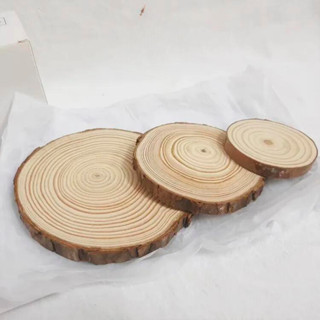 Đế gỗ trang trí nến thơm