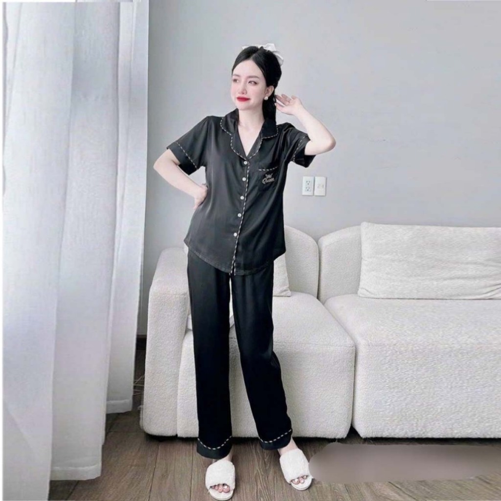 Đồ bộ mặc ở nhà cho nữ bộ mặc nhà nữ quần dài set đồ mặc nhà nữ dễ thương - cn74