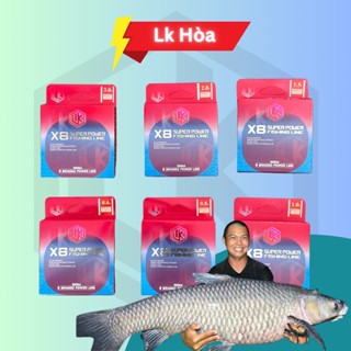 [LK HÒA] DÂY DÙ CÂU CÁ PE X8 CHUYÊN LURE - CHÍNH HÃNG LK