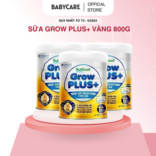 Sữa grow plus vàng 💚𝐅𝐄𝐄𝐒𝐇𝐈𝐏💚 sữa bột nutifood growplus+ sữa non giúp tăng cường hệ miễn dịch, tiêu hóa tốt cho bé