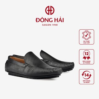 Giày lười nam Đông Hải da bò cao cấp đế cao su chống trượt -G0331