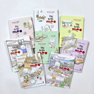 Sách - bộ truyện thị trấn mèo nxb kim đồng