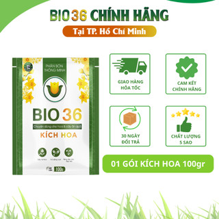 Kích hoa bio 36 - gói 100gr - chuyên dùng cho hoa và cây ăn quả