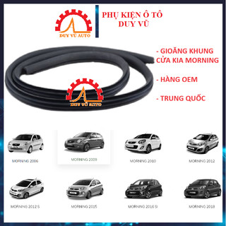 Kia morning gioăng khung cửa kia morning gioăng thân xe