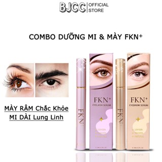  Bộ đôi dưỡng mi mày FKN+ dưỡng mi mày dài dày nhanh có chứng nhận công bố mỹ phẩm 
