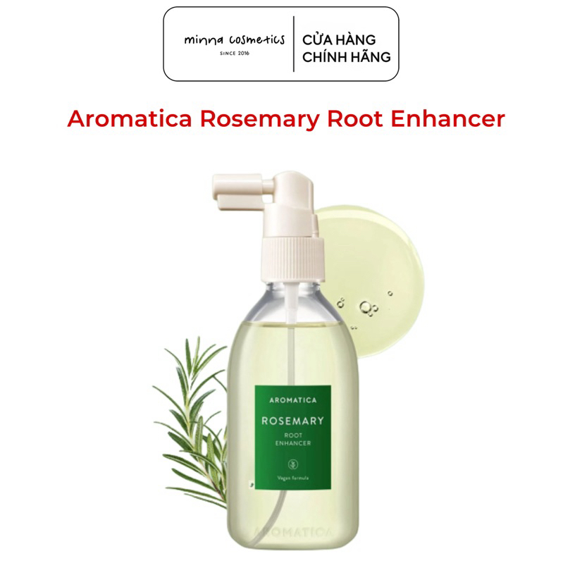 [Aromatica] XỊT DƯỠNG TÓC AROMATICA ROSEMARY ROOT ENHANCER KÍCH MỌC TÓC NGĂN NGỪA GÃY RỤNG