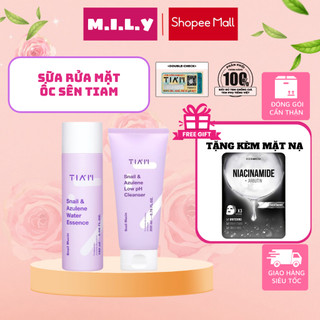  Sữa Rửa Mặt Tiam Ốc Sên Làm Dịu Và Phục Hồi Dành Cho Da Nhạy Cảm TIA’M Snail & Azulene Low pH Cleanser 200ml 