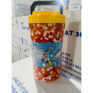 Thạch rau câu trái cây 3 màu 2kg5