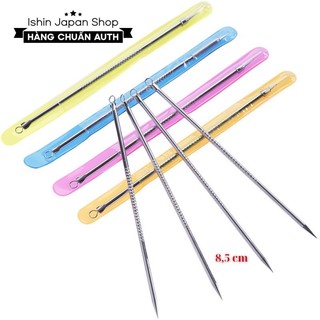 Cây nặn mụn 2 đầu - que nặn mụn inox