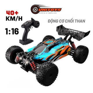 Xe điều khiển từ xa tốc độ cao 40km/h tỉ lệ 1/16, xe địa hình g169 rc động cơ chổi than rc 4wd servo