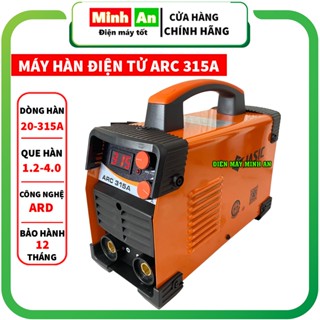 Máy hàn que máy hàn điện tử mini ARC 315A tích hợp ARD chống giật mối hàn đẹp bảo hành 12 tháng