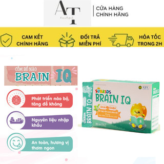 Cốm Bổ Não Brain IQ DHA bổ não trẻ em giúp phát triển não bộ, tăng khả năng tập trung và ghi nhớ ở trẻ