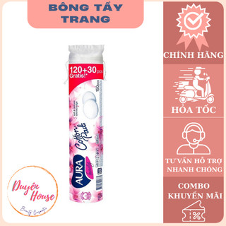 150 miếng bông tẩy trang Aura của Nga